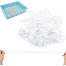 60pcs/1PC Disposable Plastic Cage Liners - Small Animal Leakproof Toilet Film, Transparent Rabbit Cage Leakproof Toilet Film, Small Pet Tray Liner, Pig Cage And Bird Cage Tray Liner - View 7