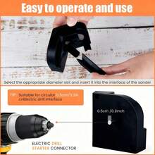 Drill Bit Grinder Set, Portable Electric Drill Bit Sharpener, Multi-Size Drill Bit Repair And Grinding Tool With Grinding Disc Accessories - 1-piece Set - View 9