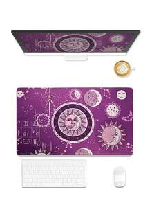 Chinese Dragon Pattern Large Desk Mouse Pad, Non‑Slip Rubber Base Keyboard Mat For Gaming Office - View 12