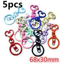 5pcs Random Mix Snap Hook Trigger Clips Buckles For Keychain Lobster Clasp Hooks Key Ring Clasp DIY Jewelry Making Supplies - Random Mix - View 14