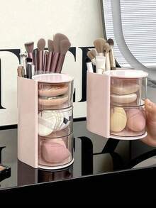 2-Layer/3-Layer Drawer Storage Box, Suitable For Jewelry, Hair Accessories, Earrings And Small Items, Furniture Office Study Desk Organizer, Jewelry Storage Box, Drawer Cosmetic Storage Box, Bedroom Decor Desk Organizer, Home Desk Drawer Storage Box - Multicolor - View 11