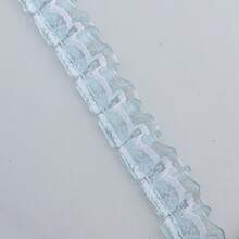 2yard Chiffon Pleated Ruffle Trim, 1 Yard DIY Skirt Hem Decorative Sewing Lace For Clothing Crafts - B - View 5