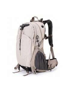 CAMEL CROWN Professional Outdoor Hiking Backpack, Men's Travel Large Capacity Backpack, Women's Trekking Sports Climbing Backpack - Khaki - View 1