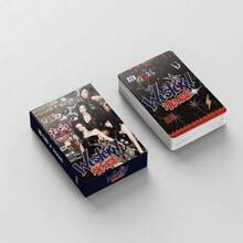 55 pcs LOMO Photocard Merchandise Selebriti Jennie BP Pink Ink Group Individu KP OP Terlaris - 1PC - View 1