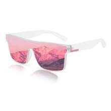 Fashion Retro Splicing One-Piece Oversized Glasses Are Suitable For Various Outdoor Activities Such As Travel And Beach Are A Unisex Accessory - F766-5 - View 7