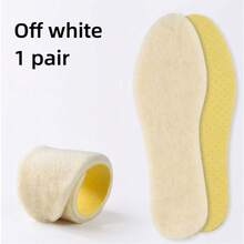 1 Pair Winter Insoles, Thick Warm Soft Insoles, Breathable EVA Cushioning Insoles, Unisex, Trimmable For Boots And Sneakers - Multicolor - View 5