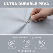 Outdoor Motorcycle Cover, Motorcycle Protection Cover, Rainproof, Scratch-Resistant, Wear-Resistant, Waterproof, Sunproof, Suitable For All Seasons, Dustproof, Sunproof, Frost And Snowproof, Compatible With All Motorcycle Models, Upgraded Waterproof Fabric, Water-Proof And Non-Aging, Multi-Functional To Protect Your Motorcycle. - Multicolor - View 6