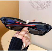 1 Pair Sporty Casual Glasses, All Season, Wrap-Around Full Frame, Colorful Coated Lenses, Multiple Colors Available, Men's Daily Outfit Decorative Accessory - Multicolor - View 10