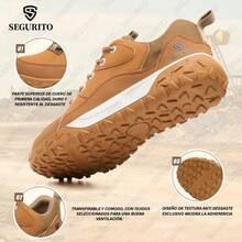 HACKLEY Men Work & Utility Shoes - Mustard Yellow - View 5