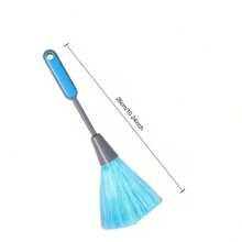 This 2-Piece Set Includes A Microfiber Washable Dust Brush And An Electrostatic Feather Duster, Suitable For Books, Screens, Sofas, Cars, And Furniture. It Attracts Dust Like A Magnet. - A - View 3