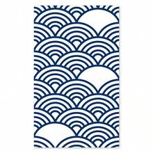 1 Roll Self‑Adhesive Blue Fan‑Shaped Wallpaper, 17.7 Inches * 39.3/118.1/196.8/393 Inches, PVC, Easy‑To‑Clean, Removable, Decor For Kitchens, Workrooms, Desks, Lockers And Furniture Film - Blue - View 9