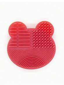 Cute Bear Makeup Brush Cleaning Box, Makeup Brush Cleaning Tool, Silicone Cleaning Brush, Quick Drying Makeup Brush Cleaning Box, Suitable For Women's Makeup Accessories Cleaning, Portable Vanity And Travel Essential, Best Gift For Women, Christmas Gift - Multicolor - View 15