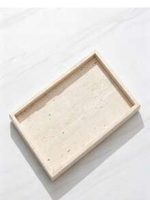 Natural Marble Jewelry Tray, Luxury Stone Vanity Storage Tray, Unisex, Ring, Key, Perfume Decorative Storage Tray, Bathroom Vanity Storage, Home Decor, Beaded Tray - Decorative Round Tray, Suitable For Living Room Decor, Coffee Table Decor, Kitchen, Holiday Gift - Natural Marble Tray - View 14