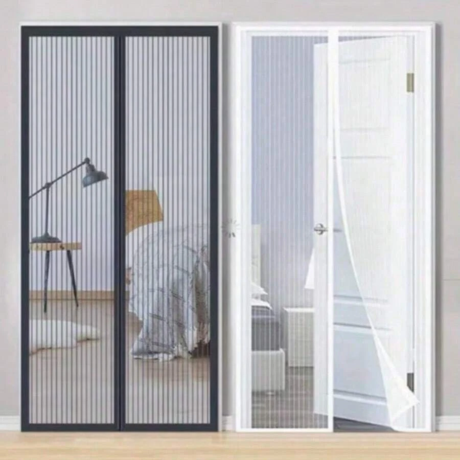 Magnetic Screen Door - Seamless Self-Sealing Design, Heavy Duty Insect Proof, Pet Friendly, Hands-Free Easy Access - A - View 1