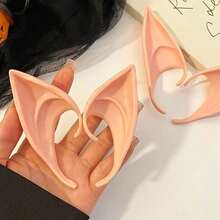 1/2/4 Pairs Elf Fairy Ears - Multi-Functional Comfortable Holiday And Halloween Costume Accessories - Color - View 2