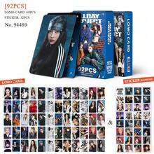 Hot Selling 92pcs (32 Stickers And 60 Photo Cards) ALLDAY PROJECT New Album Star KPOP Merchandise LOMO - Suitable For Collection, Photo Cards, Stickers, Holiday Gifts - Katseye Light Stick, Straykid, Photocard, K Pop, Katseye Photo Card - A - View 1