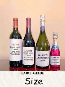 Personalized Photo Bottle Labels, Vintage Bottle Labels, Custom Images And Text, Wedding Bottle Labels, Anniversary Stickers, Customized Birthday Gifts | Anniversary And Christmas Decorations - Multicolor - View 8
