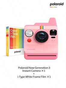 Polaroid Now Gen3 Instant Camera | The Perfect Classic Retro Choice For Beginners! Built-In Soft-Focus Filter, Single-Shot Imaging, Autofocus, Double Exposure, Vintage Film Feel, Instant Prints. - View 26