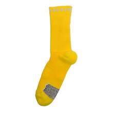 Under Armour UA Curry Series | Thickened Terry Cloth Shock-Absorbing High-Elastic Knitted Unisex Basketball Mid-Calf Professional Sports Socks - Yellow - View 5