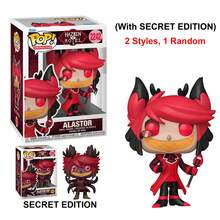 Funko Anime Series Figure: "" Alastor, Charlie, Vaggie (All Three Have Hidden Versions, Random Distribution), Collectible Vinyl Figure, Official Authentic Figure, 1 Piece - Multicolor - View 12