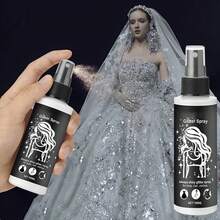 Spray de Brillo para Vestidos de Fiesta,Spray brillante con glitter, Spray de Glitter- Niebla Brillante Ultra Fina - Impulsa el Brillo de Tu Atuendo para Vestidos, Vestidos de Noche, Looks de Fiesta - Brillo a Punto para Fotos -perfecto para Halloween, Navidad y ocasiones especiales - Ver 12