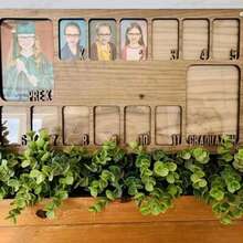 Kindergarten To Graduation Photo Frame, K-12 School Year Commemorative Photo Frame, Children's Graduation Customized Gift, Classroom Collectible, Home Decor, Back To School Gift - A - View 4