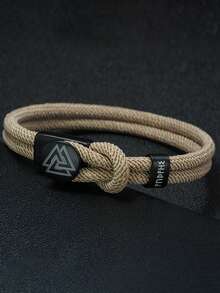 diffone Fashion Handmade 4mm Milan Rope Bracelet Charms Engraved Runes Bracelet For Men Jewelry - Bracelet - View 14