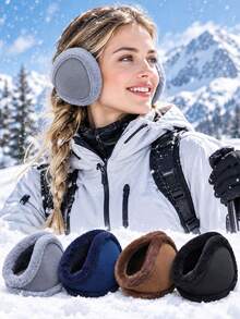 Warm Ear Muffs, Winter Cycling Ear Covers, Windproof Ear Protection, Suitable For Cycling, Skiing And Outdoor Activities, Warm And Comfortable, Ideal Gift Choice - Multiple Styles - View 1