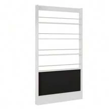 Desk + Bookshelf Set, Kids' Furniture, Office Furniture, 2-Piece Desk-Bookshelf Set, White Set - White - View 9