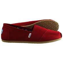 Toms Alpargatas Womens Red Espadrilles - Red - View 4