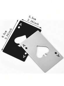 10 Creative Personalized Beer Bottle Openers, Any Two-Color Combination, Stylish Card Design, Portable, Exquisite, And Durable, Suitable For Various Occasions, An Excellent Holiday Gift, And An Ideal Gift For Fathers - Multicolor - View 7