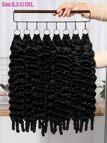 Smilegirl Human Extensions - Natural Black - View 2