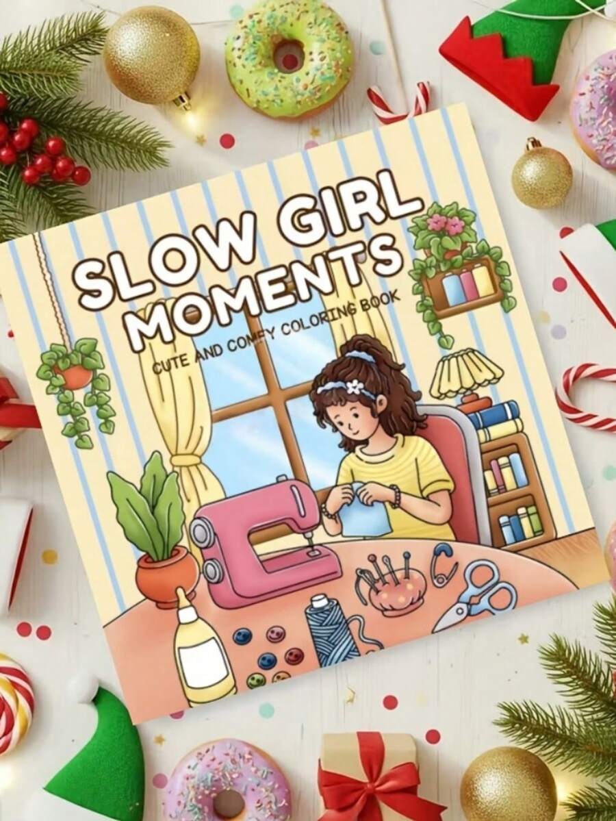 This Series Includes 24 Charming Pages Celebrating Life's Small Joys: Sipping Coffee In Your Favorite Corner, Playing Gentle Melodies On The Guitar