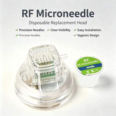 Fractional Microneedling Insulate 25/64 Pins Rf Morpheus Radio Frequency Rf Micro Needle Beauty Machine Skin Care Tool Home Use