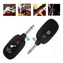 A8 Sistema Transmisor Y Receptor Inalambrico Guitarra Uhf - 1 - Ver 1