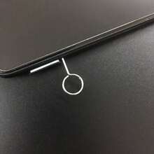 100pcs Universal Phone SIM Card Removal Tool, Portable Smart SIM Ejector Pin With Long Round Hardened Needle Tip, Compatible With Any SIM Slot - SIM Card Ejector Tool - View 2
