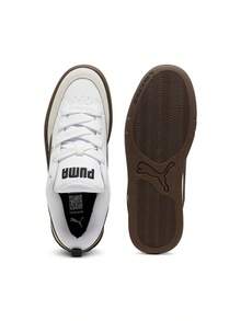 Puma Park Lifestyle OG Unisex Retro Casual Classic Bread Shoes Skateboard Shoes - White/Black Grey - View 1