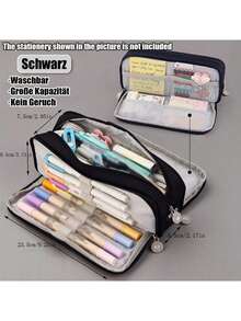 Large Capacity Pencil Case, Perfect Gift For Friends - Single Piece - View 5