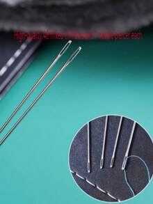 Multifunctional Household Sewing Needle Set, Multi-Specification Hand Sewing Needle, Labor-Saving Needle Threader, Storage Tube, Clothing Mending, Embroidery And Sewing Complete Set Of Tools And Sewing Supplies. - A - View 13