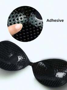 1/2pcs Invisible Adhesive Bra With Detachable Halter Strap, Sticky Bra Suitable For Women Wearing Backless Dresses At Parties, Evening Events, Graduation Ceremonies, Dates, Music Festivals And Other Occasions, All Year Round. - Multicolor - View 6