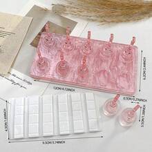 10pcs Magnetic Nail Display Stands, Acrylic Nail Practice Holders, Acrylic Nail Display Racks, DIY Nail Art Display Stand For Nail Salon - Multicolor - View 8