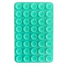 1PC 40-Piece Double-Sided Suction Cup Phone Holder, Strong Non-Slip Reusable Adhesive Creative Home Wall Hook, Multi-Scenario Sticky Mount Compatible With Glass, Tile, Metal Surfaces, Bathroom, Kitchen, Car - Clear - View 19