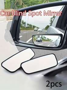 4/2pcs Car Blind Spot Mirror, Rear View Mirror, Parking Mirror, Easy To Install, Expand Field Of View, Improve Lane Change Safety, Suitable For Car Accessories, Car Rear View Mirror, Rear View Mirror Accessories, Car Decoration And Car Supplies, Holiday Gift, Suitable For Multiple Vehicles - Multiple Styles - View 13