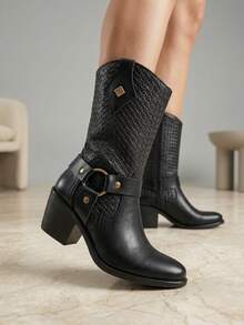Women Ankle Boots & Booties - Black - View 1