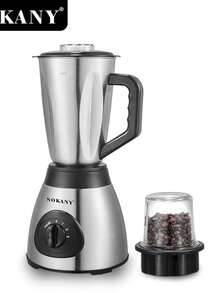 SOKANY خلاط، عصارة، مطحنة حبوب، مطحنة قهوة، مطحنة لحم - قابس اتحاد أوروبي نوع C (220 إلى 240 فولت) - مشاهدة 1