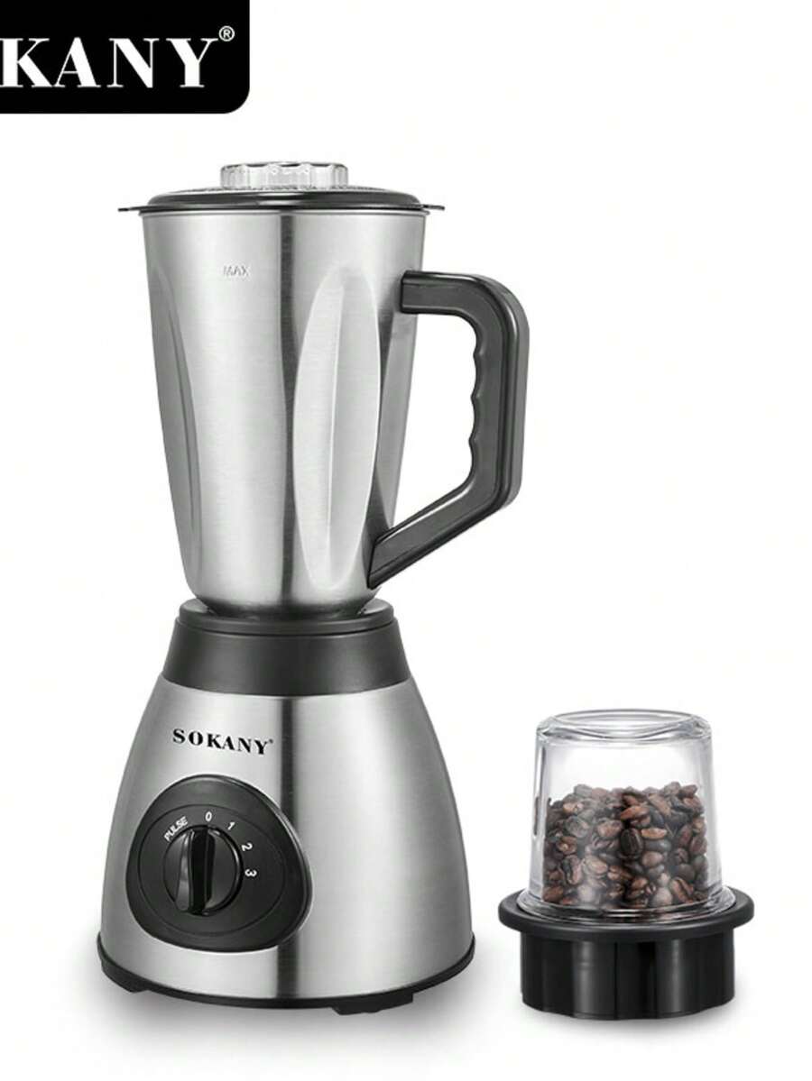 SOKANY خلاط، عصارة، مطحنة حبوب، مطحنة قهوة، مطحنة لحم - قابس اتحاد أوروبي نوع C (220 إلى 240 فولت) - مشاهدة 1