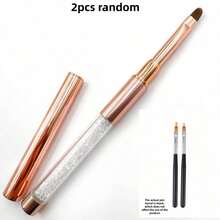1pc Professional Nail Art Brush Basic Tool - White - View 8