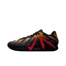 Nike * Jurassic Park Ja 3 Morant 3rd Gen Raptor EP Comfortable Fit Synthetic Leather Low-Top Basketball Shoes Men's Black Yellow Red - Black - View 9