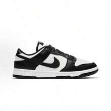 Nike أحذية نسائية كاجوال - أبيض وأسود - مشاهدة 5