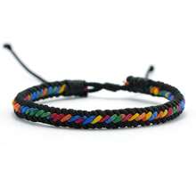 diffone Fashion Handmade Braided Rope Bracelet Minimalist Adjustable Bracelet For Men Armband Jewelry - Men's Woven Bracelet - View 14